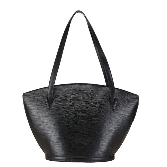 Louis Vuitton Epi Saint Jacques Shoulder Bag Handbag M52262 Noir Black Leathe...